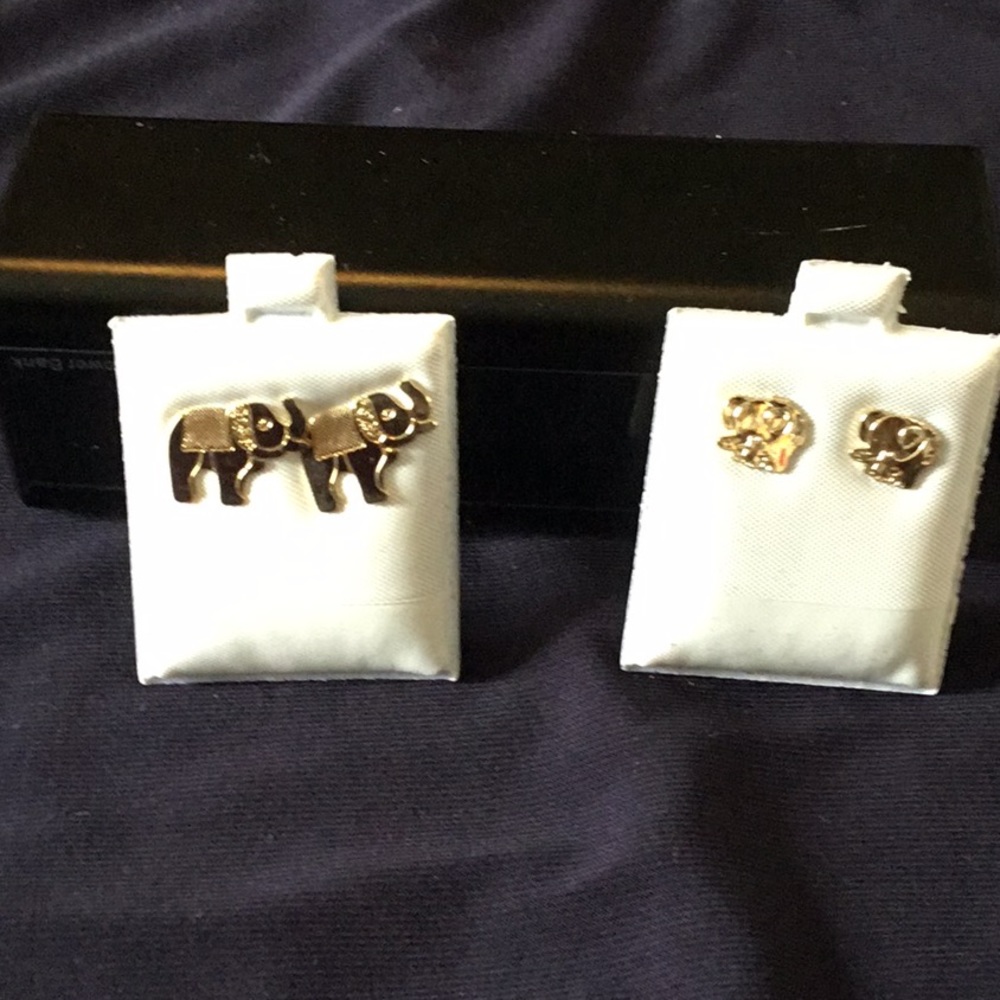 Elephant earings for girls